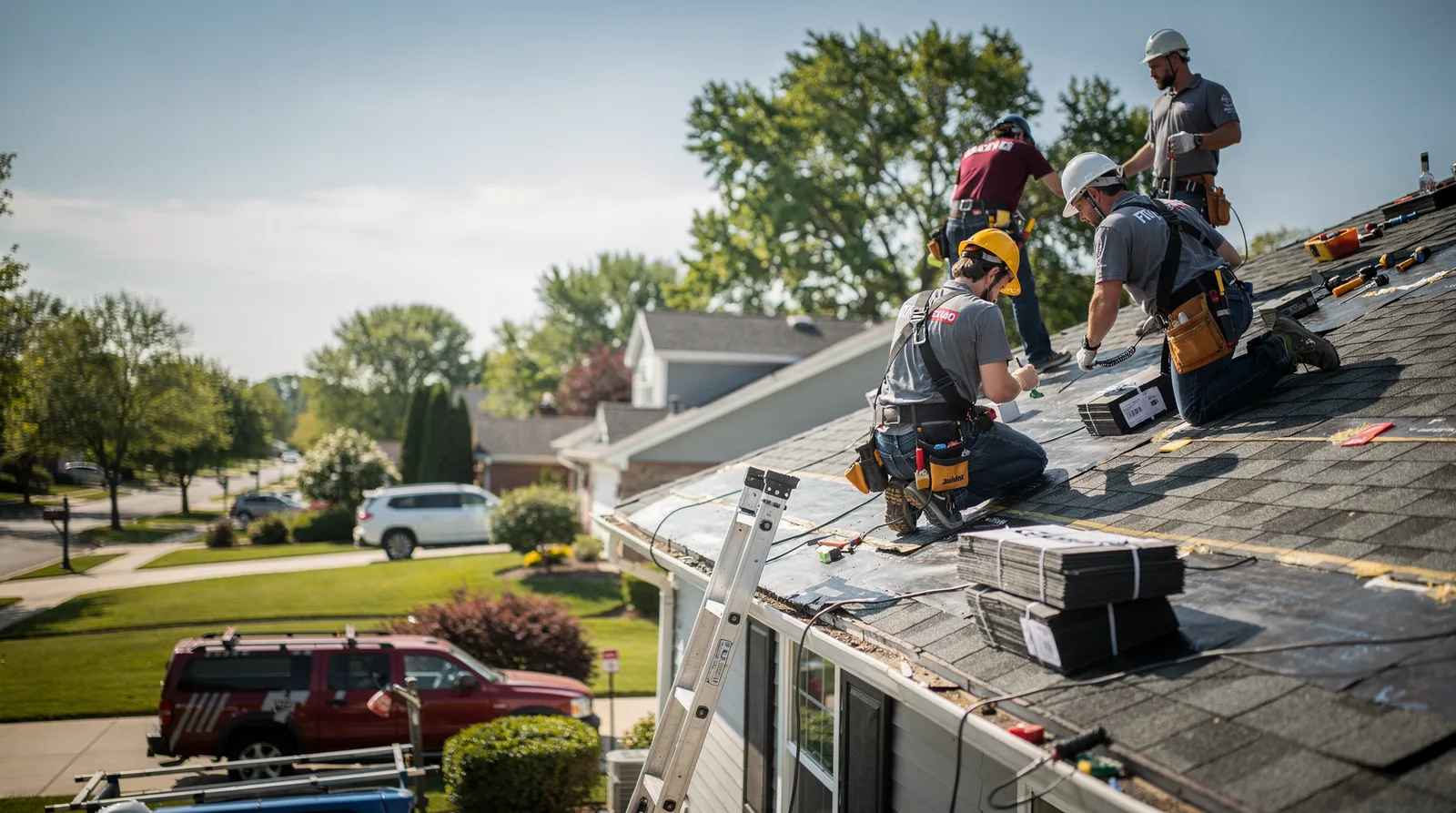 Roof Repair in Prairie Village, KS around you